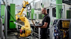 Robotics Engineer performing PPM work on a Robotics and Automated production line.
