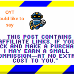 OYT Affiliate Disclaimer box for the website.