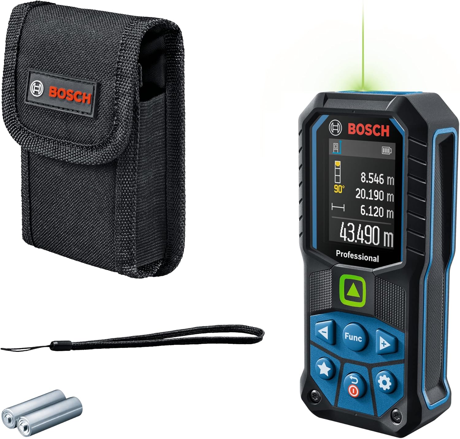 Professionals choice BOSCH Laser measure,, perfect for Automation layouts.
