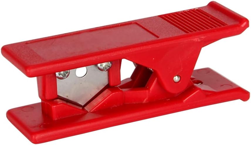 Liujiami Hand Tools Plastic Handle Soft Rubber Silicone PVC PU Nylon Pipe Cutters Pneumatic Tube Pipe Hose Cutter Splitter