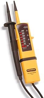 Martindale VT12 Two Pole Voltage and Continuity Tester, Yellow
