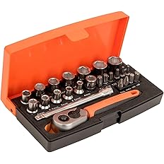 Bahco SL25 25 Piece 1/4" Drive Socket Set (SL25)