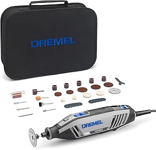 Dremel 4250 Rotary Tool 175 W, Multitool Kit with 35 Accessories, 175W Motor with Electronic Feedback, Variable Speed 5.000-35.000 RPM
