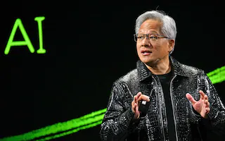 Nvadia Boss and CEO Jensen Huang has repeated his speech that if people are concerned about AI they should retrain as trade skilled workers.