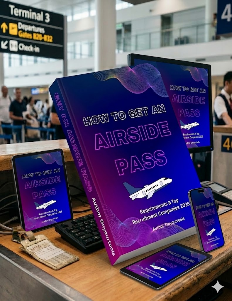 Full Set of platforms to receive the Airside Pass Guide.