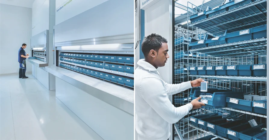 Carousel stores system (Vertical).