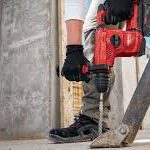 HILTI HAMMER DRILL been used to fasten Automation down.