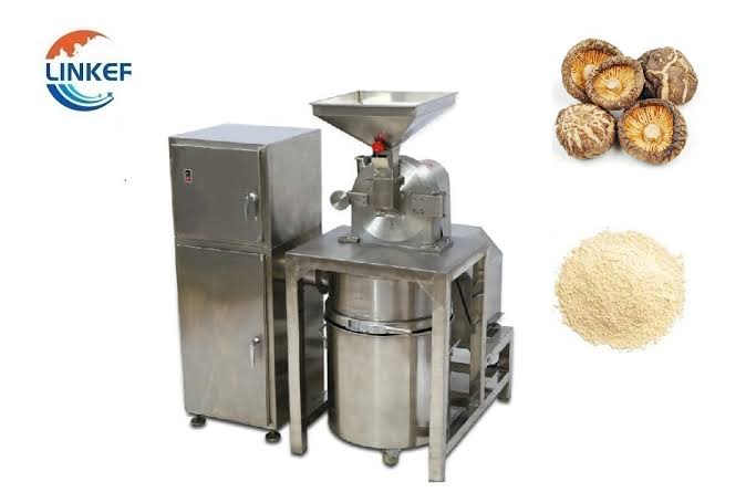 Powerful powder grinder suitable for various products including Chaga chunks.