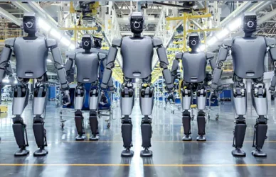 New kids on the block Robots taking over the factory floor, and helping humans.