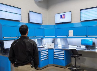 The modern storeperson's environment.