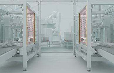 Safety Light Curtains: optical protection against dangerous situations.