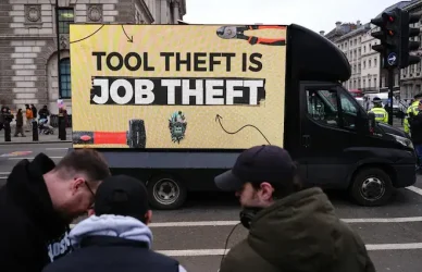 Taking your tools actually takes your profession also. The rise in Stolen tool crime.