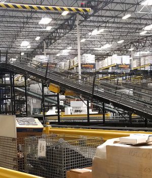 Automated Logistics fulfillment centre.