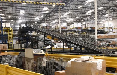 Automated Logistics fulfillment centre.
