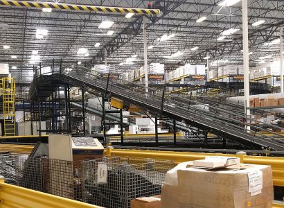 Automated Logistics fulfillment centre.